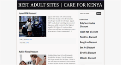 Desktop Screenshot of careforkenya.org